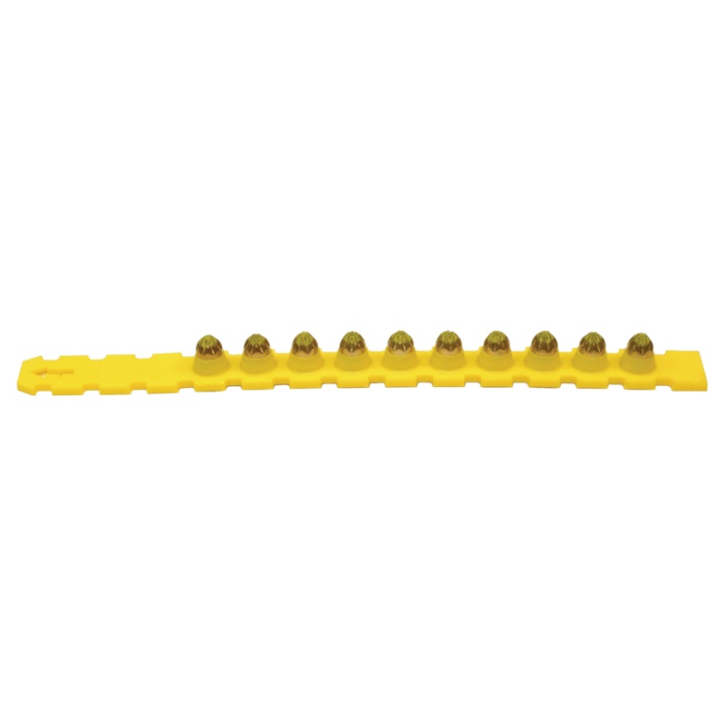 Simpson P27SL4B P27SL 0.27-Caliber Plastic, Imported 10-Shot Strip Load, Yellow (100-Qty)