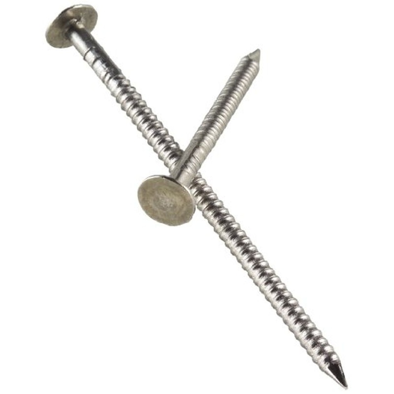 Simpson Strong-Tie S1010ARN1 3x131 10d 10-Gauge 304 Stainless Steel Ring Shank Bulk Roofing Nails, 78/Box
