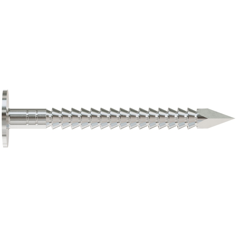 Simpson T410ARNB Roofing Nail, Annular Ring Shank  1-1/2 in. x .131 in. Type 316 Stainless Steel (25 lb.)