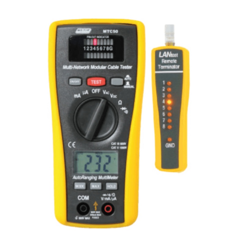 2-in-1 LAN Tester DMM