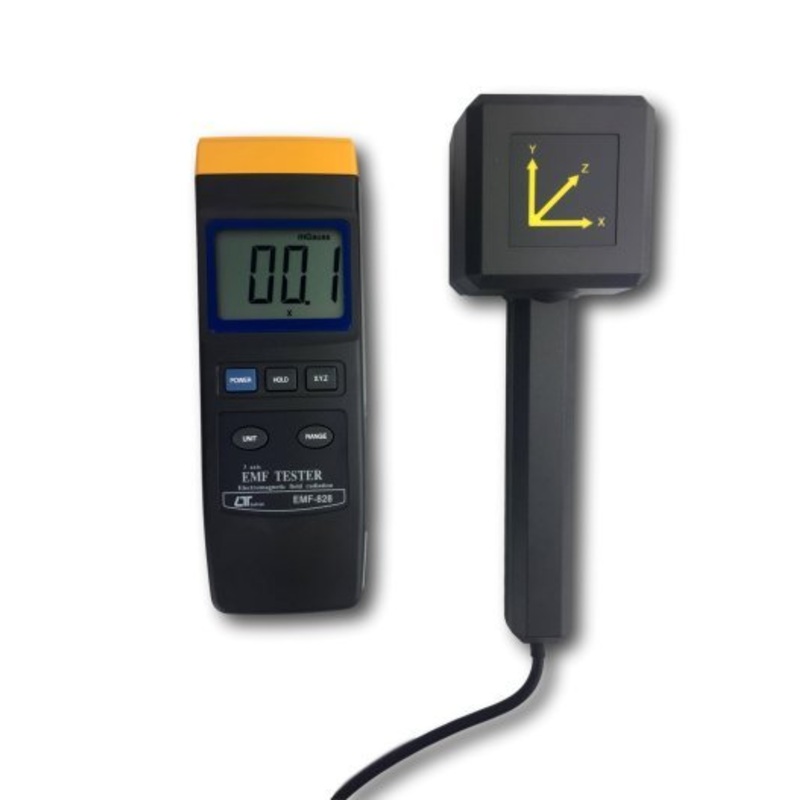 3 Axis Handheld Electromagnetic Field (Emf) Tester - EMF-828