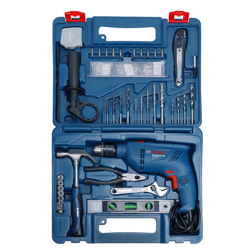 BOSCH IMPACT DRILL KIT GSB600 13MM 600W