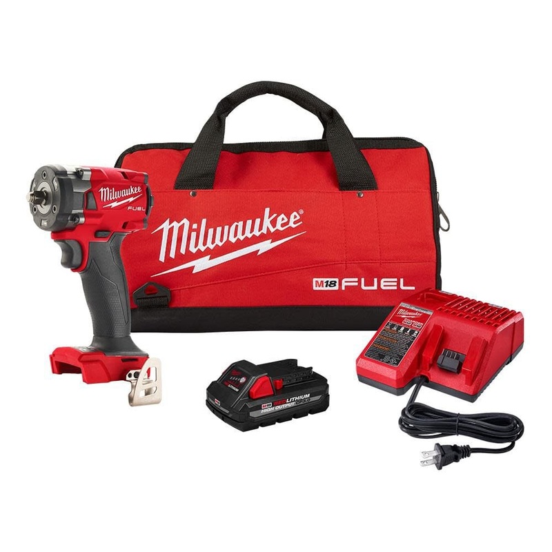 M18 FUEL 3/8" Compact Impact Wrench w/ Friction Ring Kit