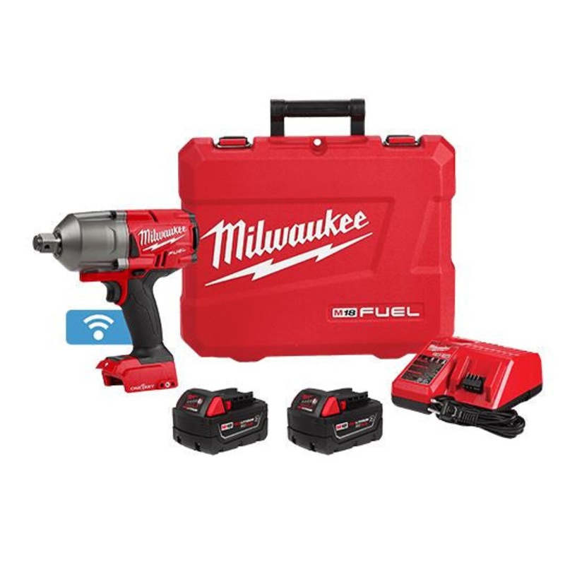 M18 FUEL w/ ONE-KEY High Torque Impact Wrench 3/4" Friction Ring Kit
