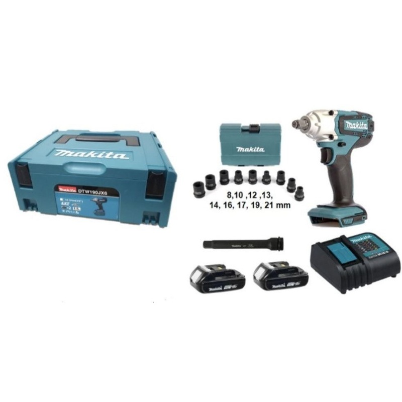 (Obsolete) Makita DC Impact Wrench 18V | Model: M-DTW190JX6