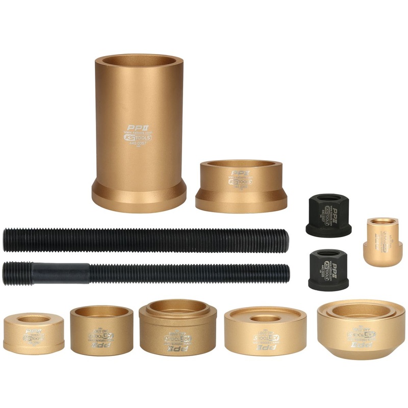 Juego de casquillos de resorte universal KS TOOLS, 12 piezas ( 440.0380 )