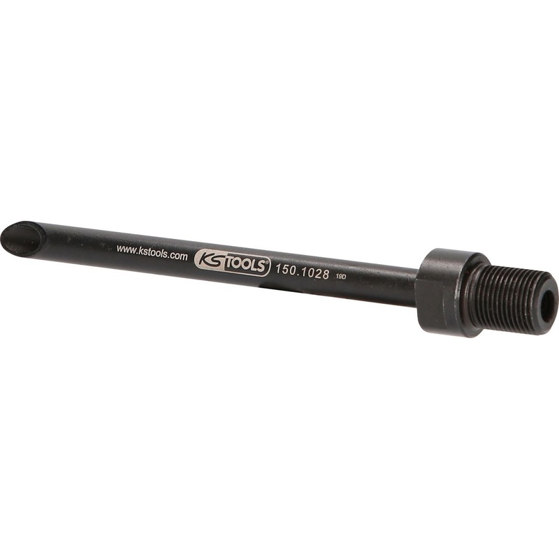 Accesorio KS TOOLS, eje corto,  6,0 / 8,0 mm, longitud 127 mm ( 150.1028 )