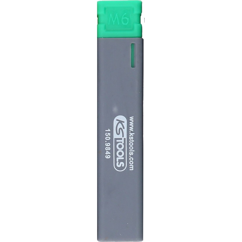 Mandril para tuercas remachables KS TOOLS, M6 ( 150.9849 )