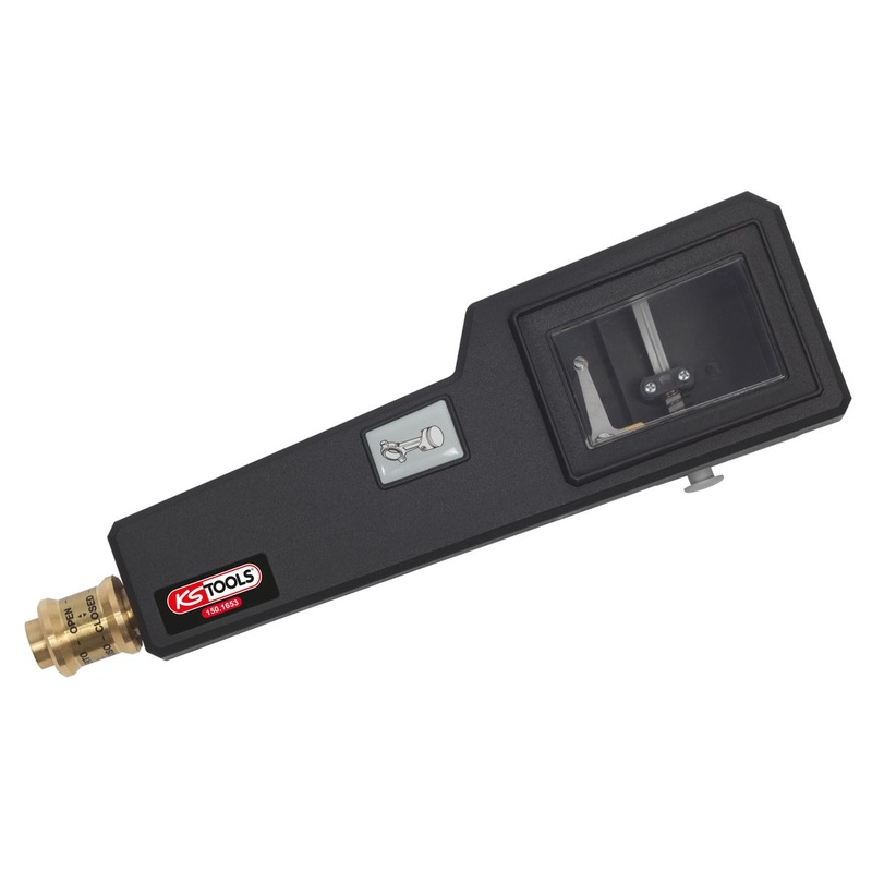 Comprobador de presin de compresin KS TOOLS para motores disel con registrador grfico (150.1662)