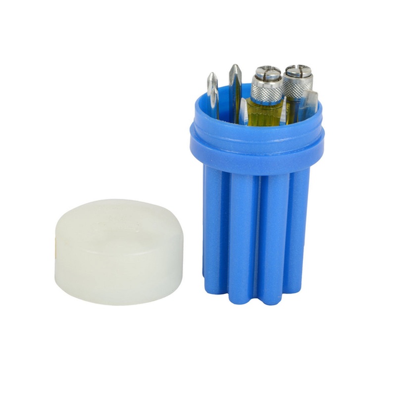 AMERICAN SCREWDRIVER SET 9PCS SET WITH PLASTIC BOX PACK METRO