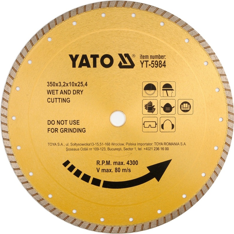YATO YT-5982 Diamond blade