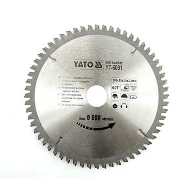 YATO YT-6091 TCT SAW BLADE FOR ALUMINIUM