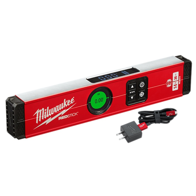 14 in. REDSTICK Digital Level with PINPOINT Measurement Technology