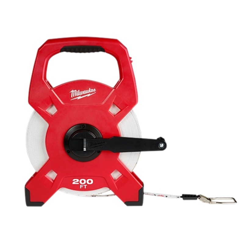 200ft Fiberglass Open Reel Long Tape Measure