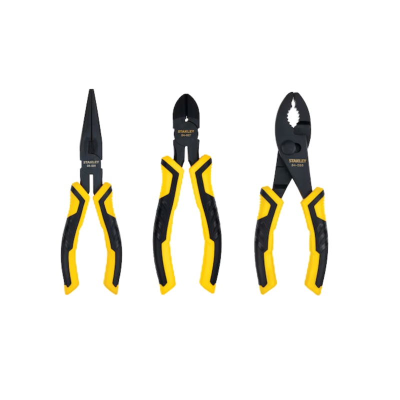 STANLEY Bi-Material Plier Set