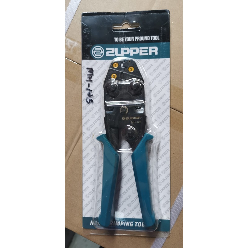 Zupper Hand Crimping Tool 1.00-6.00Mm2 #Mh-125 | Model : ZUPPER-MH125