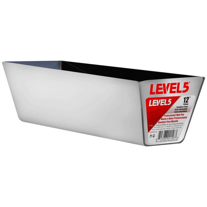 12" Stainless Steel Mud Pan