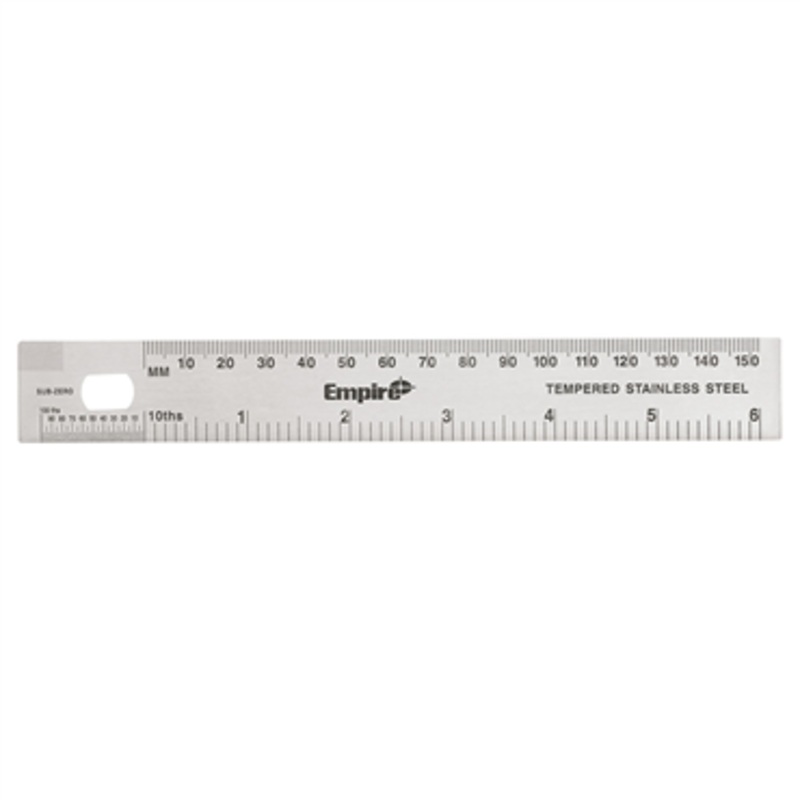 Empire 6 in. Stiff Rulers
