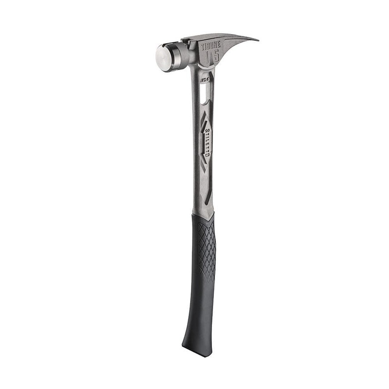 STILETTO TIBONE 15oz Smooth/Curved Titanium Framing Hammer
