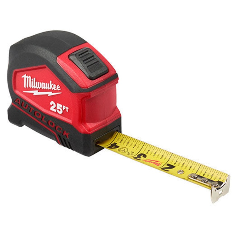 25 ft. Compact Auto Lock Tape