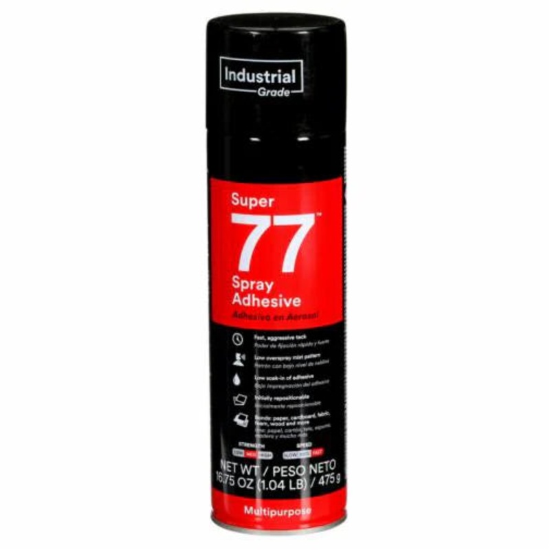 3M Super 77 Multipurpose Spray Adhesive Aerosol