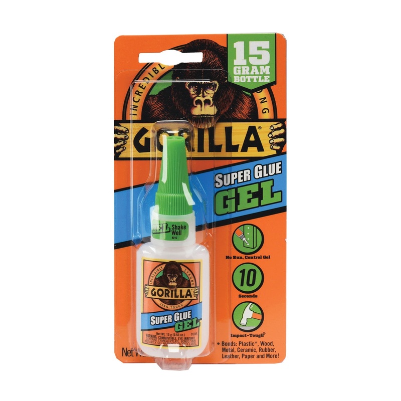 Gorilla 7600103 Super Glue 15 g Bottle