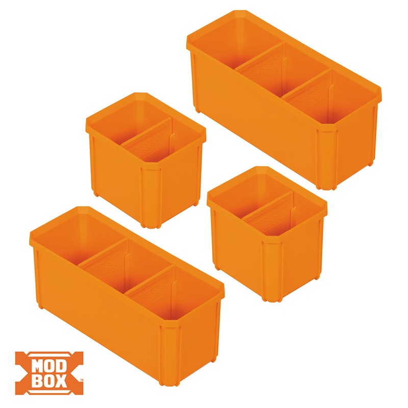 MODbox Replacement Bins, Tall, 4-Pack