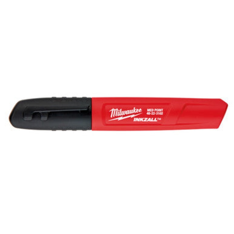 2PK INKZALL Black Medium Point Marker