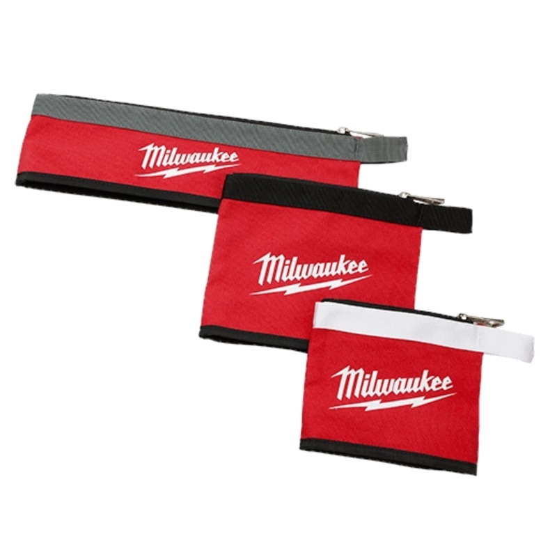 3PC Multi-Size Zipper Pouches
