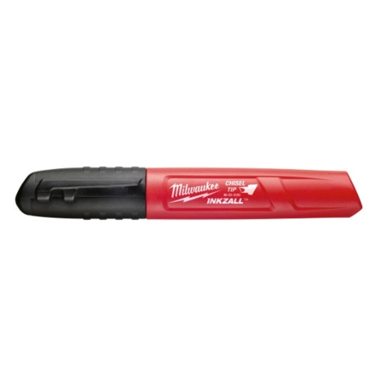 INKZALL Black Chisel Tip Marker