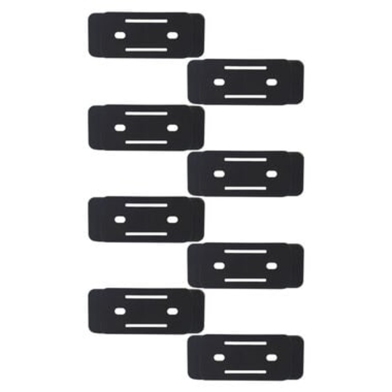Stealthmounts Battery Mount Milwaukee PACKOUT Feet Black 8pk