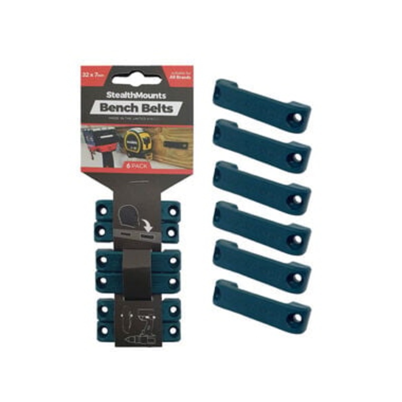 Stealthmounts Bench Belt 6pk Blue